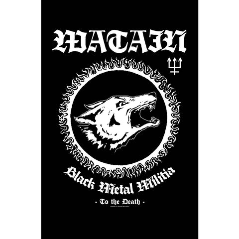 Watain "Black Metal Militia" (textile poster)